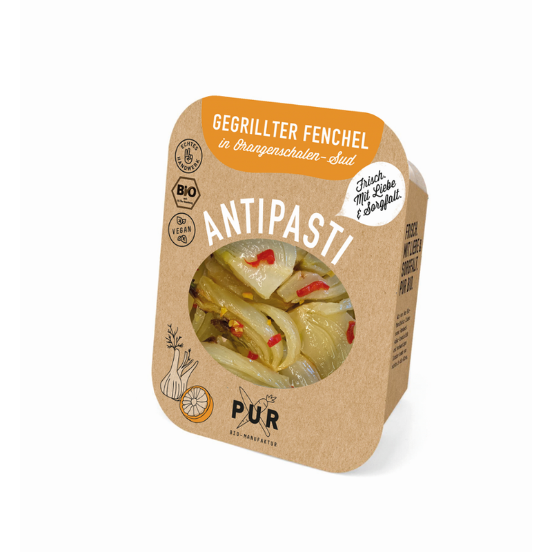 PUR Bio-Manufaktur Gegrillter Fenchel in Orangenschalen-Sud SB - Produktbild