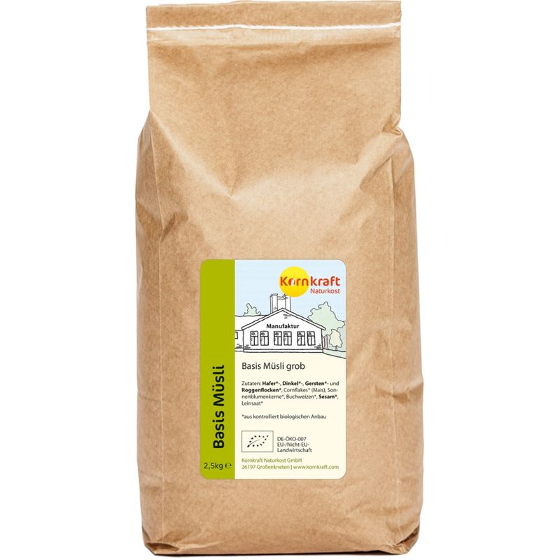 Kornkraft Basis Müsli Großpackung - Produktbild