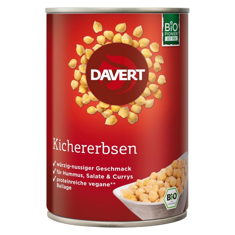 Davert Kichererbsen 400g - Produktbild