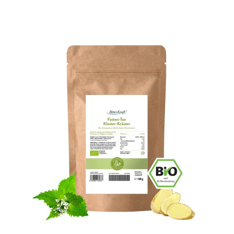 Bitterkraft KlosterTee, BIO/ Fastentee Kloster-Kräuter (BIO) - Produktbild