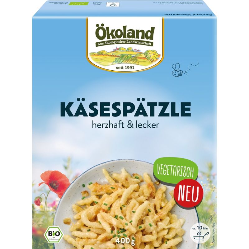 ÖKOLAND Käsespätzle herzhaft & lecker - Produktbild