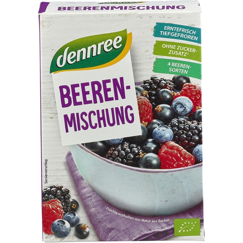 dennree Beerenmischung, tiefgefroren - Produktbild
