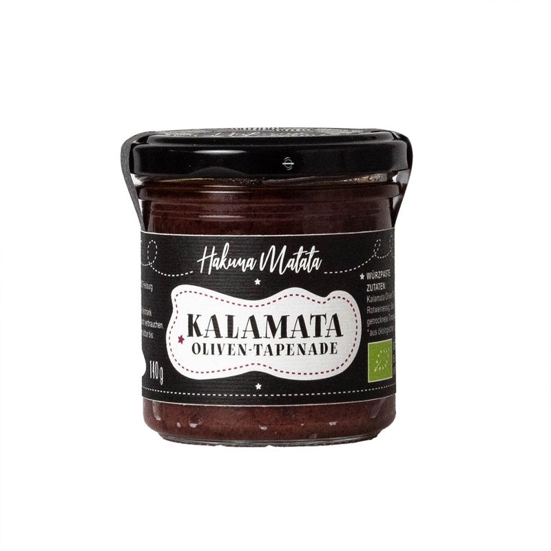 Hakuna Matata  Bio Kalamata Oliven Tapenade - Produktbild