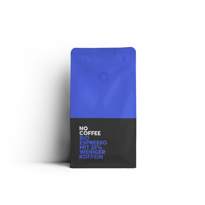 No Coffee 25% weniger Koffein No Espresso- Bio 250g Ganze Bohne - Produktbild