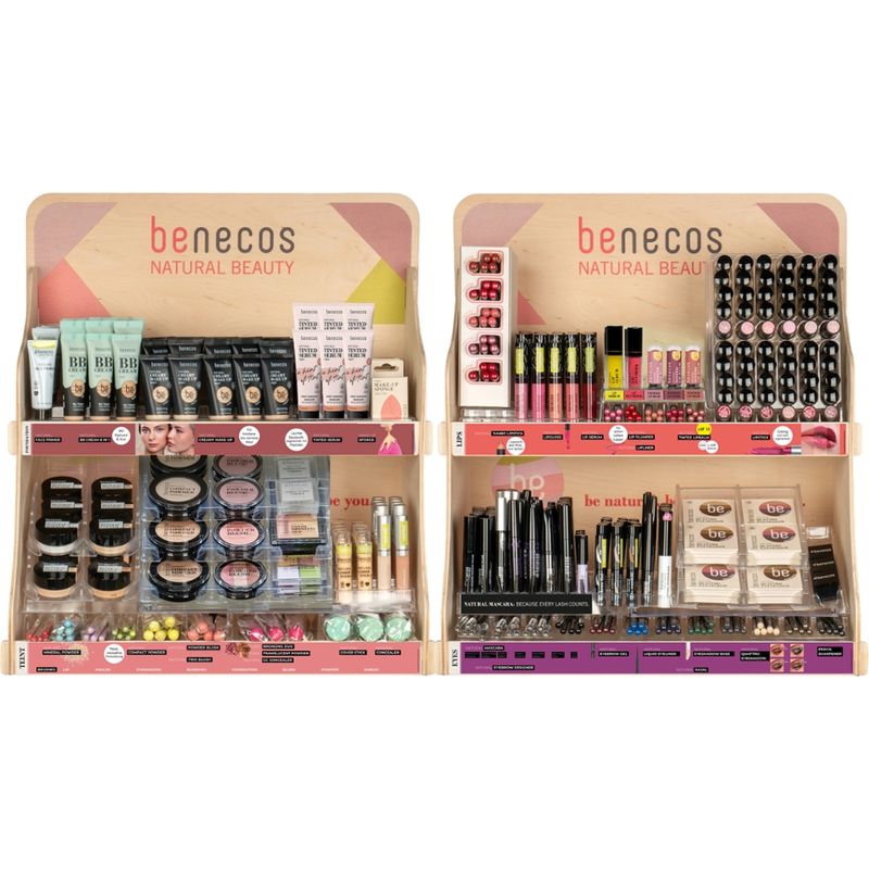 benecos benecos Wooden Regalaufleger 10/2026, Beauty Shelf - Produktbild