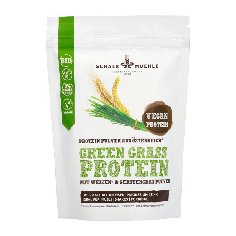 Schalk Mühle 250 g Bio Green Grass Protein Mix mit Weizen & Gerstengras - Produktbild