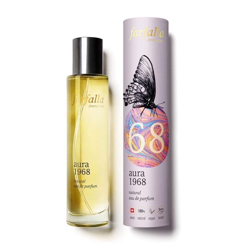 farfalla aura 1968, natural eau de parfum, 50ml - Produktbild