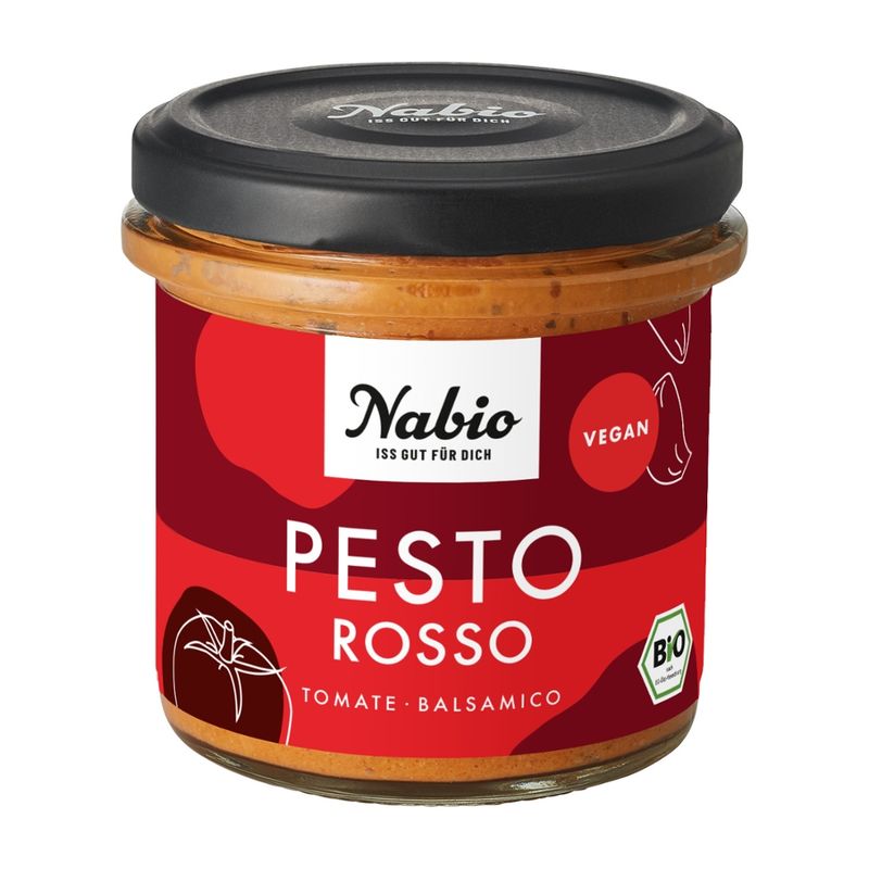 Nabio Nabio Pesto Rosso vegan - Produktbild