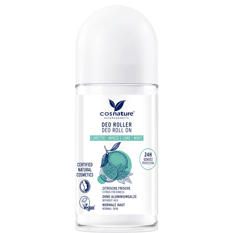 Cosnature  Deo Roller Limette & Minze 50ml - Produktbild