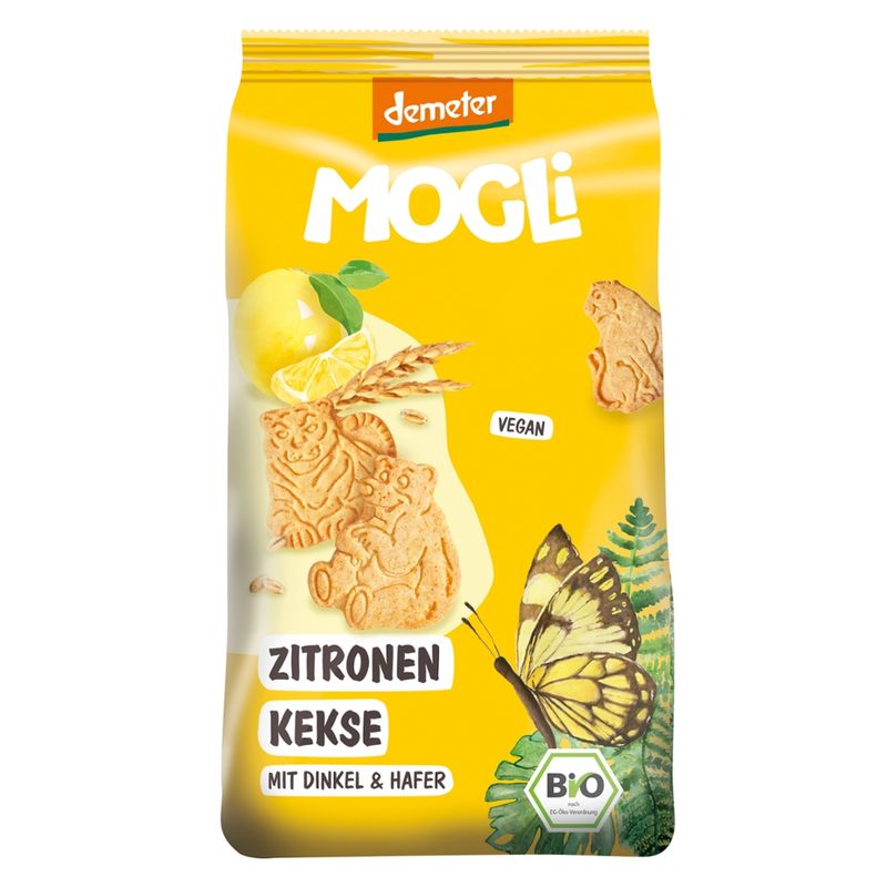 Mogli Nasch Gebäck - Zitronen Kekse mit Dinkel und Hafer - Produktbild