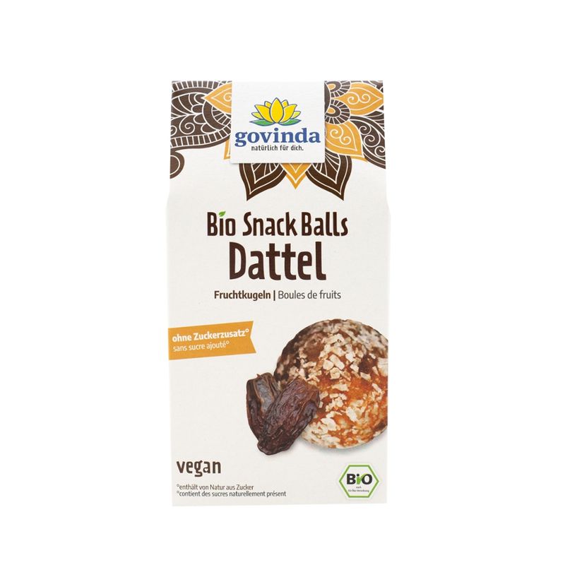 Govinda Snack Balls Dattel - Produktbild