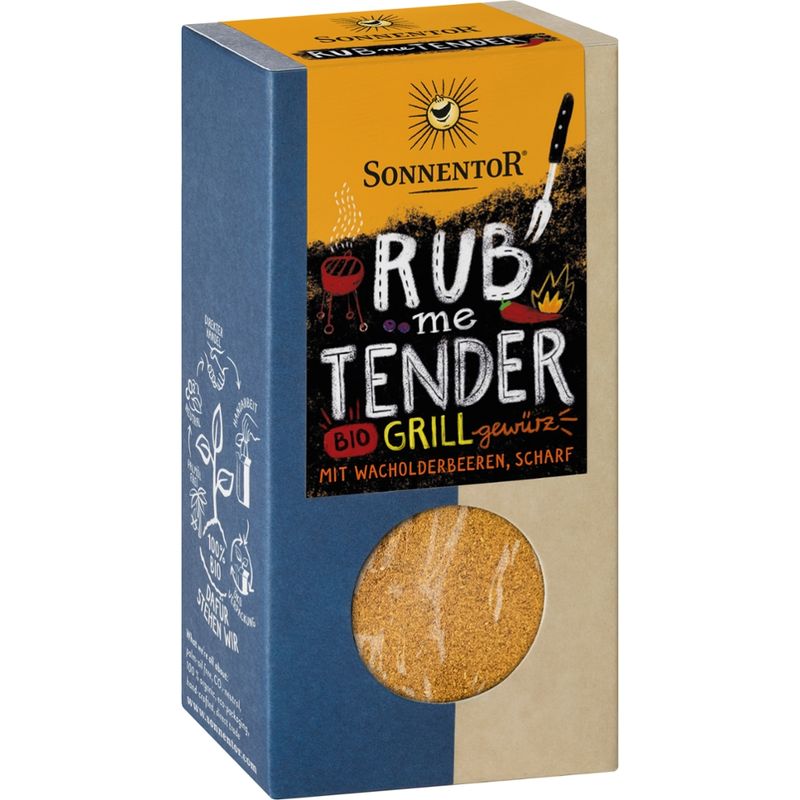 Sonnentor Rub me Tender Grillgewürz, Packung - Produktbild