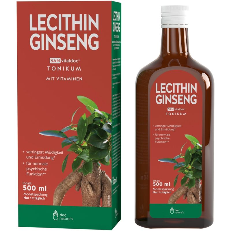 doc phytolabor doc nature‘s LECITHIN GINSENG Tonikum - Produktbild