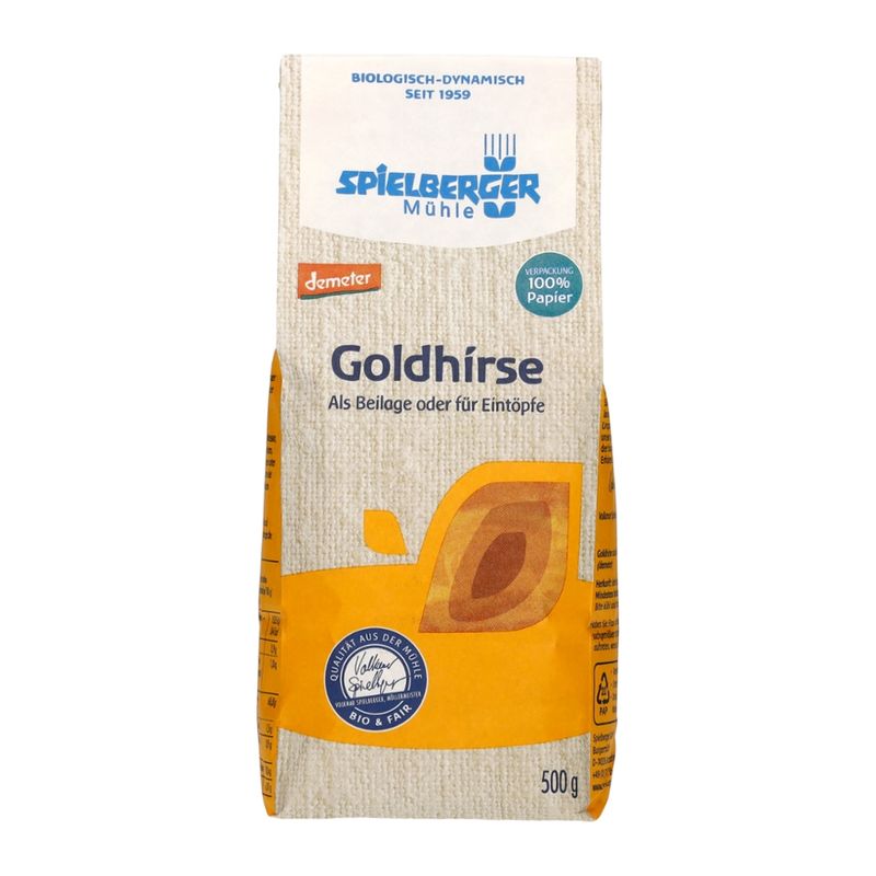 Spielberger Mühle Goldhirse, demeter - Produktbild