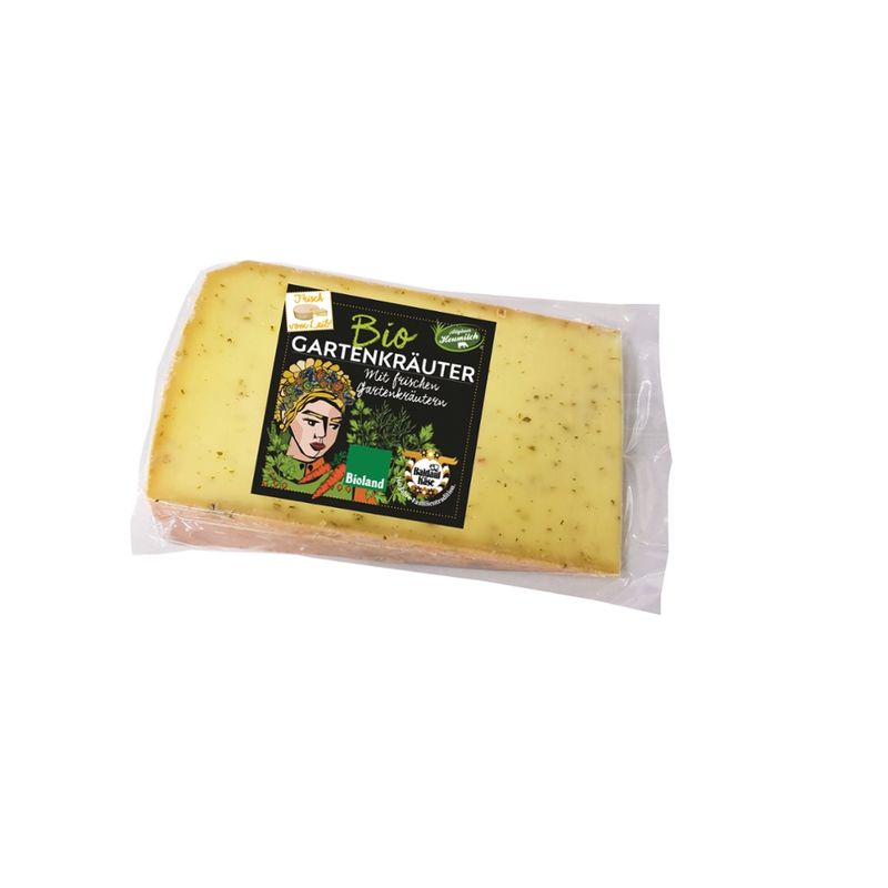 Baldauf Käse Bio Baldauf Gartenkräuter 180 g egalisiert - Produktbild