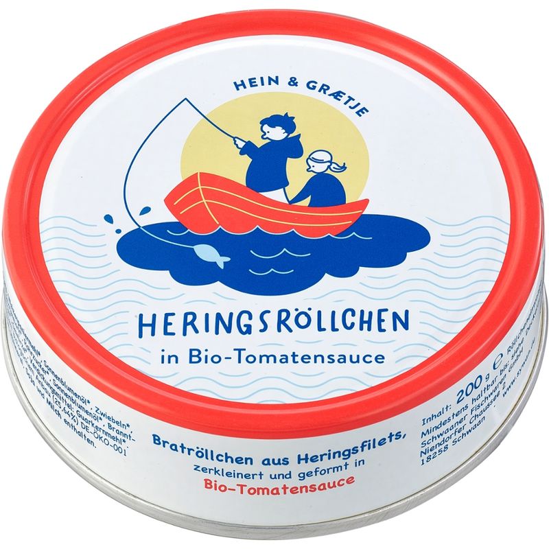 Hein & Graetje MSC "HEIN&GRAETJE" Bratröllchen in BIO-Tomatensauce - Produktbild