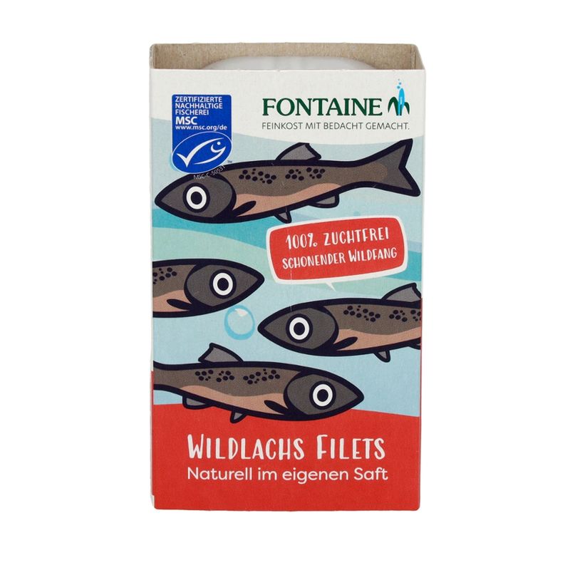 Fontaine Wildlachsfilets naturell - Produktbild