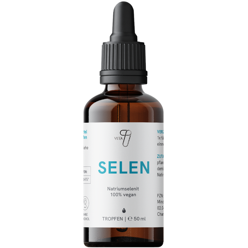 vita7 Selen Tropfen mit Natriumselenit, 50 ml - Produktbild