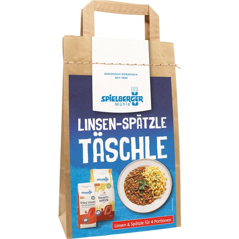 Spielberger Mühle Linsen-Spätzle Täschle - Produktbild