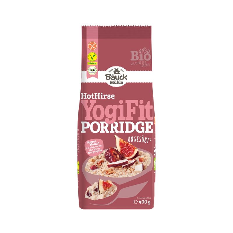 Bauck Mühle Hot Hirse Yogi Fit Porridge - Produktbild