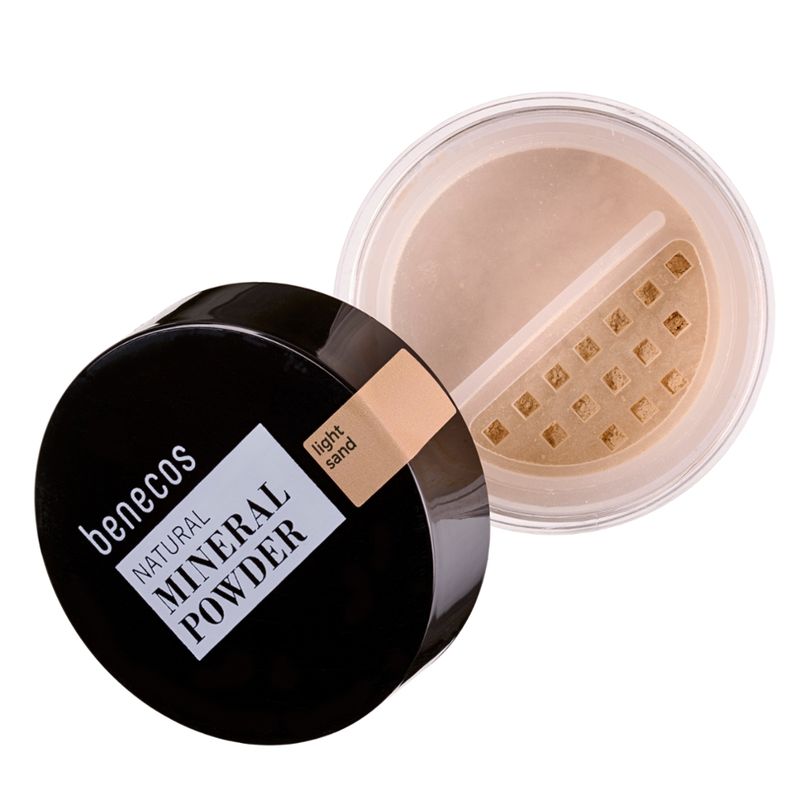 benecos benecos Natural Mineral Powder light sand - Produktbild