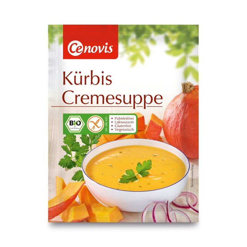 Cenovis Kürbis Cremesuppe, bio - Produktbild