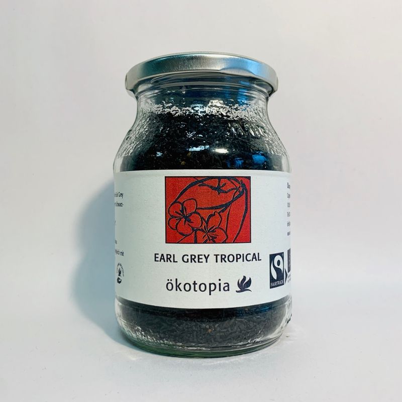 Ökotopia  Earl Grey Tropical kbA im Glas 150 g - Produktbild