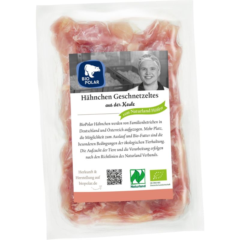 Biopolar Hähnchen Geschnetzeltes - Produktbild