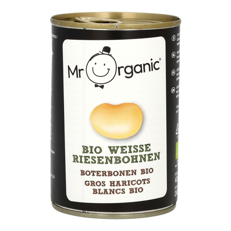 MR ORGANIC Bio Weisse Riesenbohnen - Produktbild