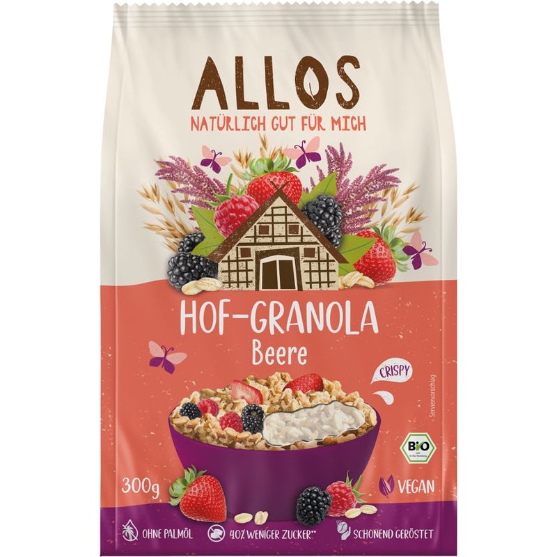 Allos Hof-Granola Beere - Produktbild