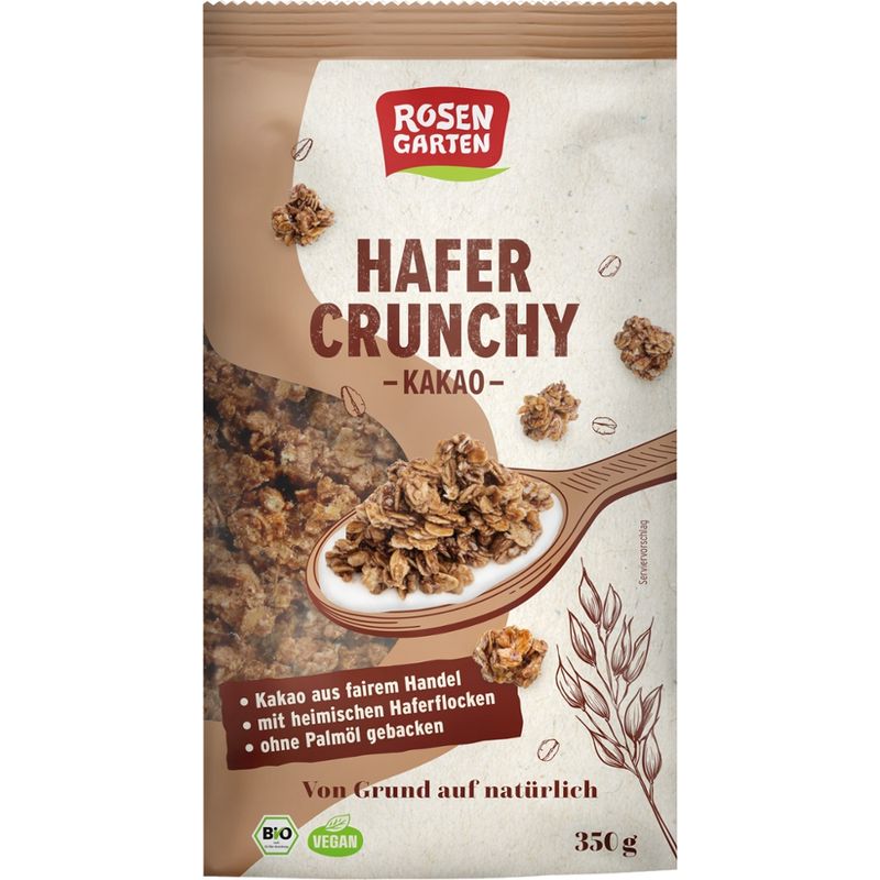 Rosengarten Hafer-Crunchy Kakao - Produktbild