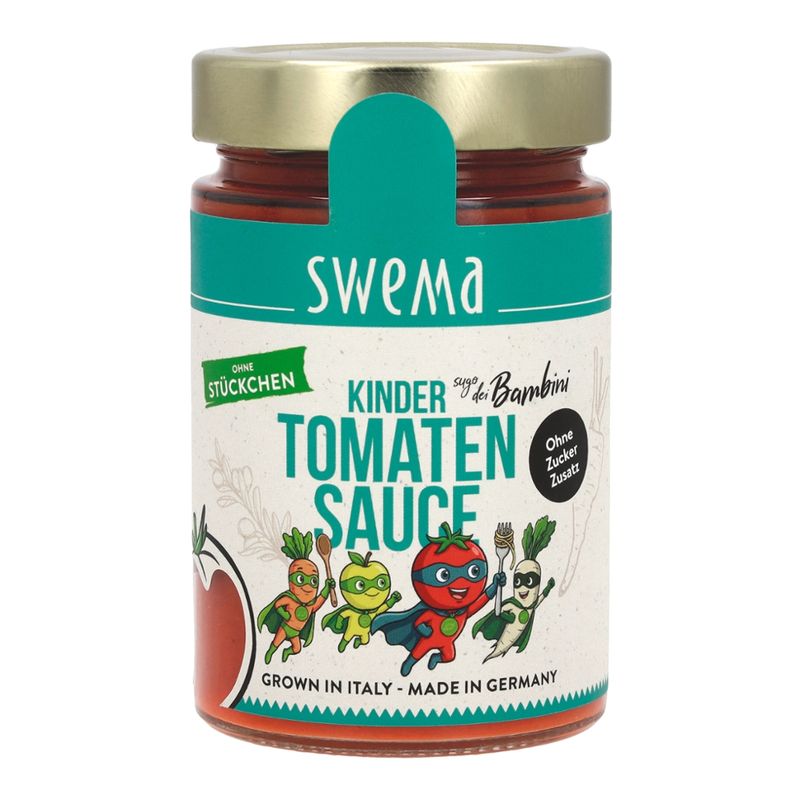 SweMa SweMa Kinder Tomatensauce - Sugo dei bambini, 300g - Produktbild