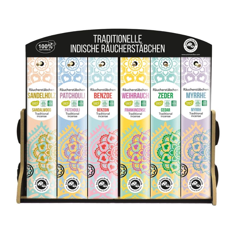 Aromandise Verkaufsdisplay indische - Räucherstäbchen Alte Tradition - Produktbild