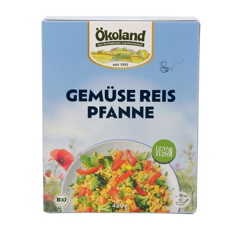 ÖKOLAND Gemüse-Reis-Pfanne - Produktbild