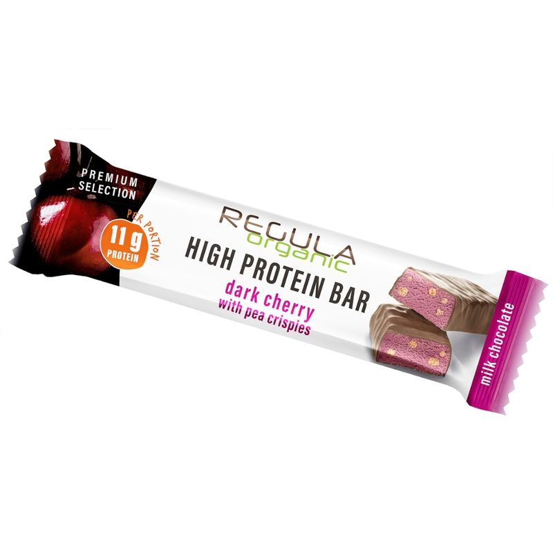 vitana Gesunde Ernährung Bio Protein Bar dark cherry in VM Schokol. 40g - Produktbild