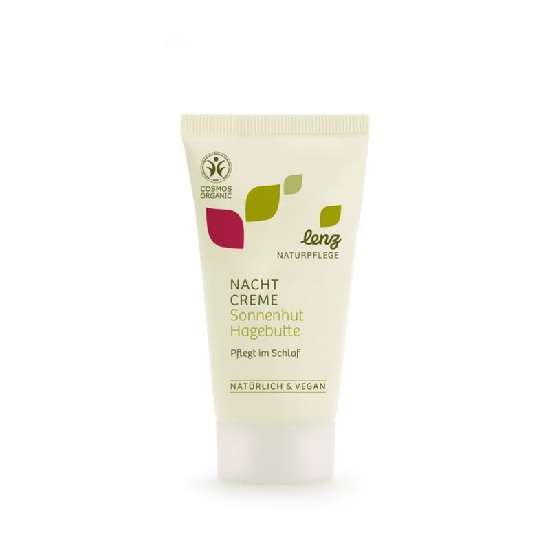 Lenz Naturpflege Nachtcreme Sonnenhut Hagebutte - Produktbild