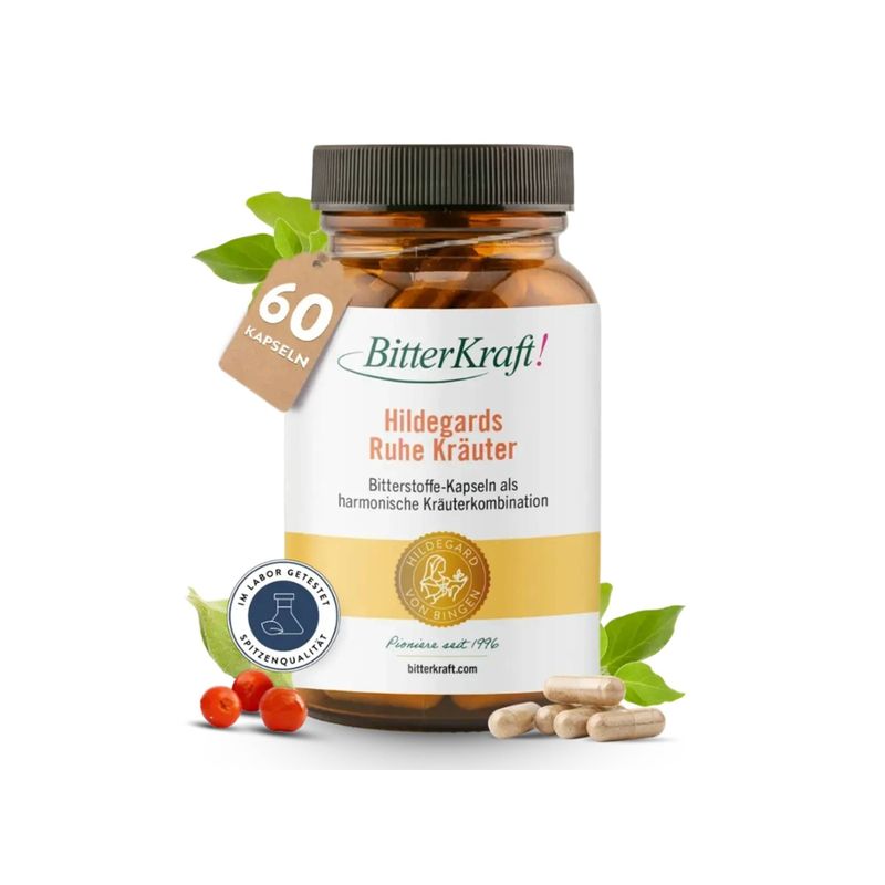 Bitterkraft Bitterkraft! Hildegards Ruhe Kräuter 60 Stk. - Produktbild
