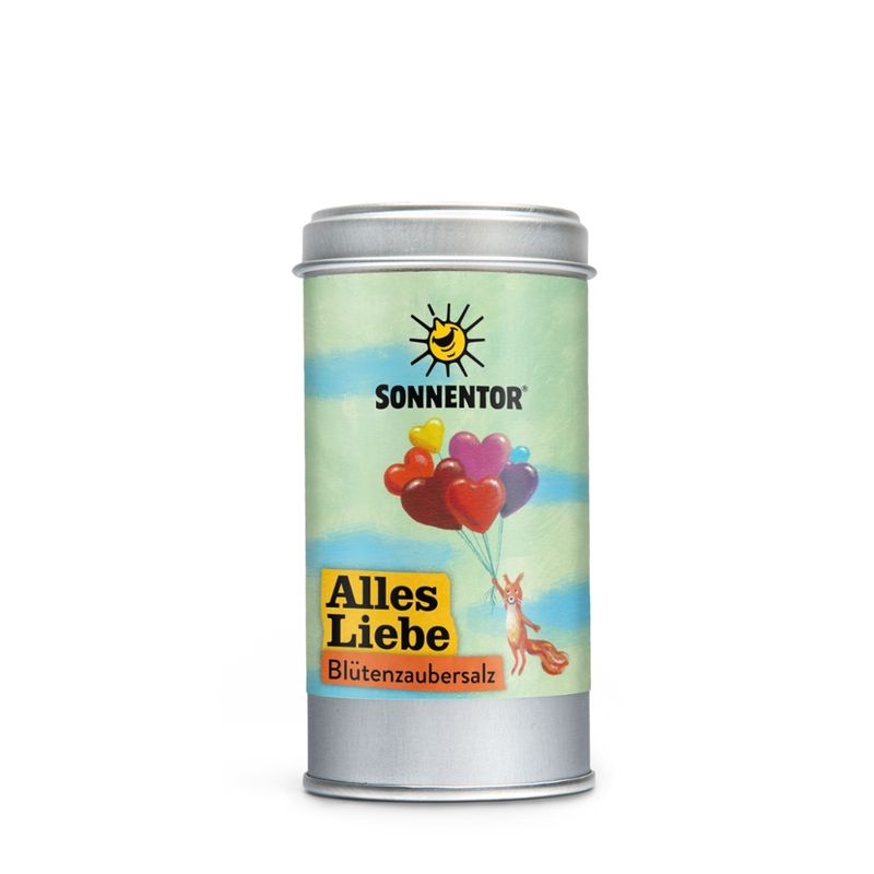 Sonnentor Alles Liebe Blütenzaubersalz, Streudose - Produktbild