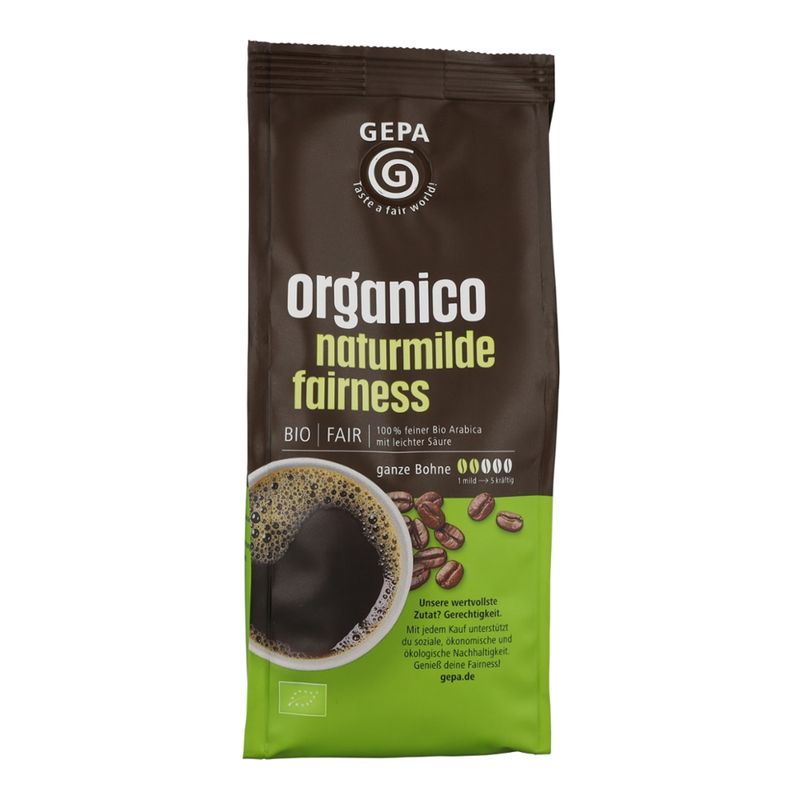 GEPA - The Fair Trade Company Bio Café Organico, Bohne - Produktbild