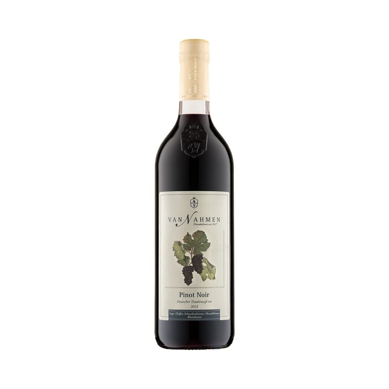 van Nahmen PINOT NOIR DEUTSCHER Traubensaft rot BIO 0,75 EW - Produktbild