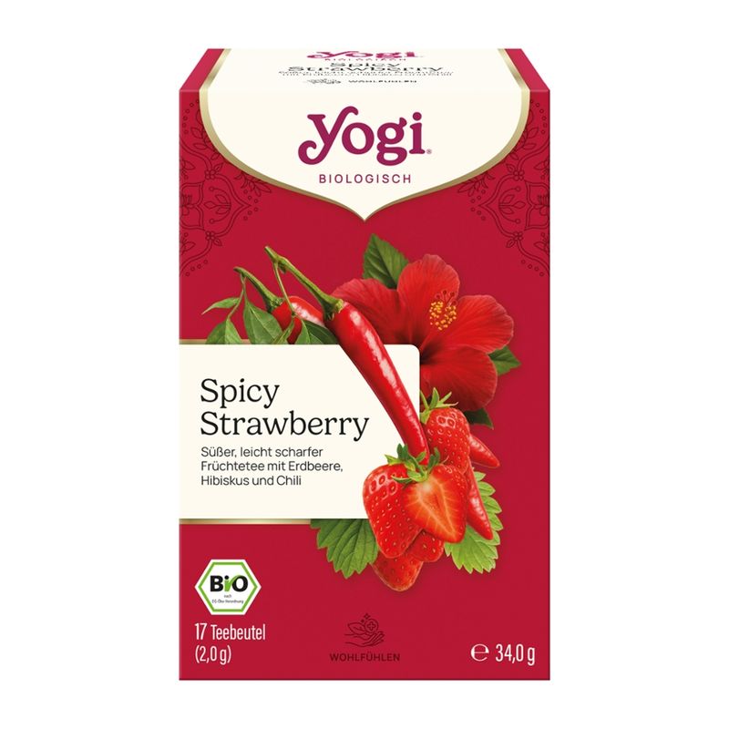 YOGI TEA Yogi® Spicy Strawberry Bio - Produktbild
