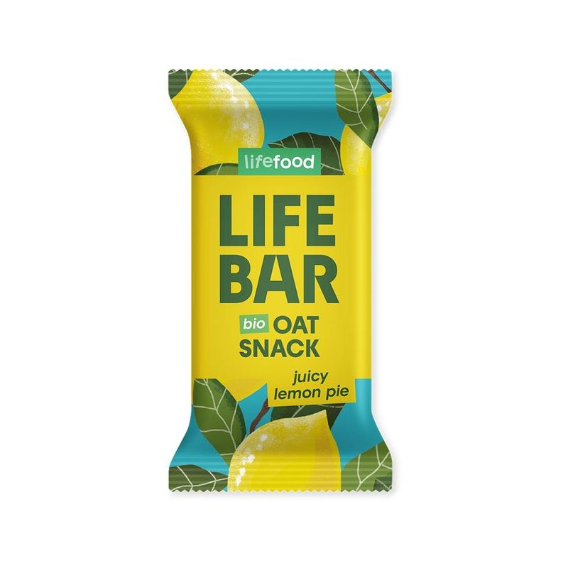 Lifefood  Lifefood Lifebar Bio Oat Snack Zitronenkuchen BIO - Produktbild