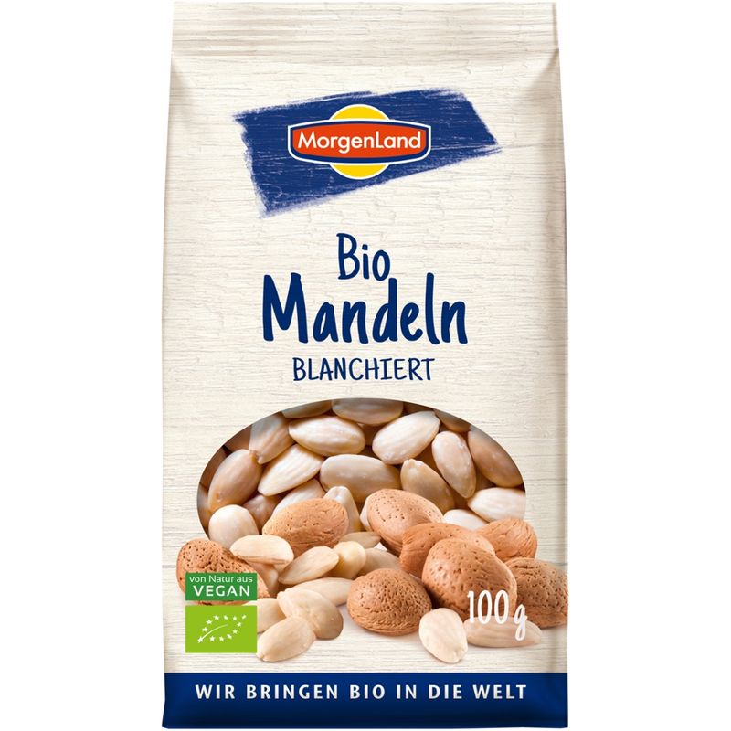 MorgenLand Bio Mandeln blanchiert - Produktbild