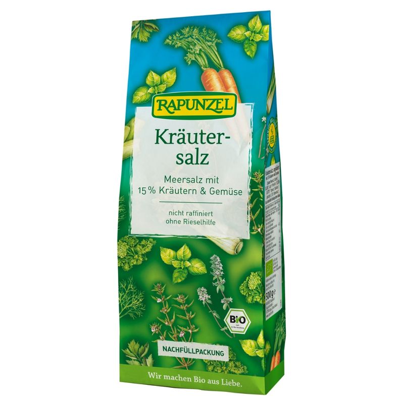 Rapunzel Kräutersalz mit 15% Kräutern und Gemüse - Produktbild