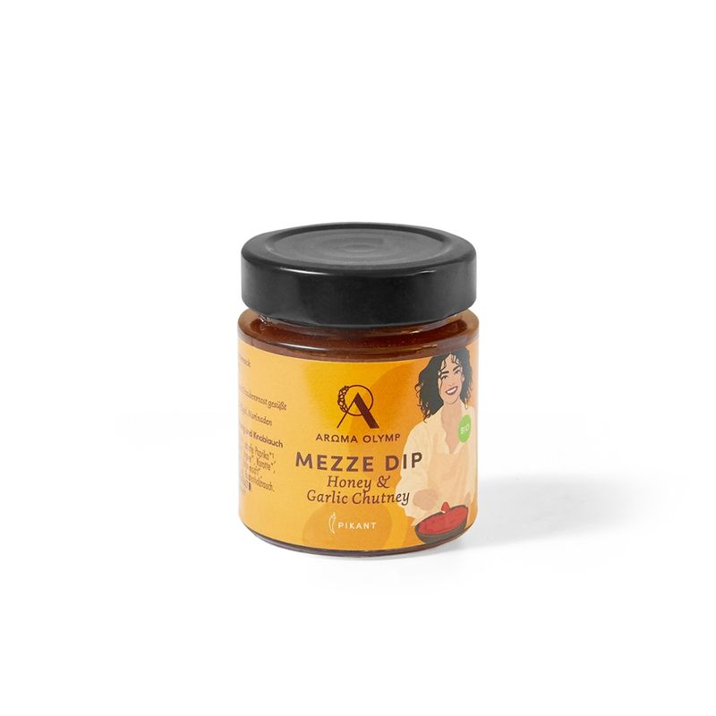 Aroma Olymp Aroma Olymp Bio Mezze Dip Honey & Garlic Chutney - Produktbild