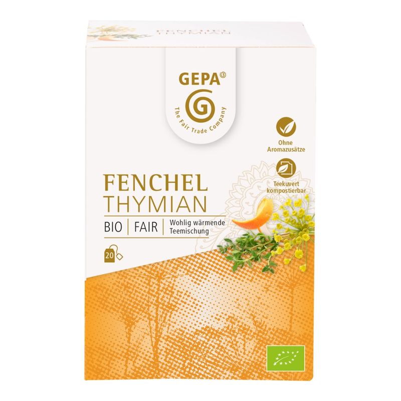 GEPA - The Fair Trade Company Bio Fenchel Thymian - Produktbild