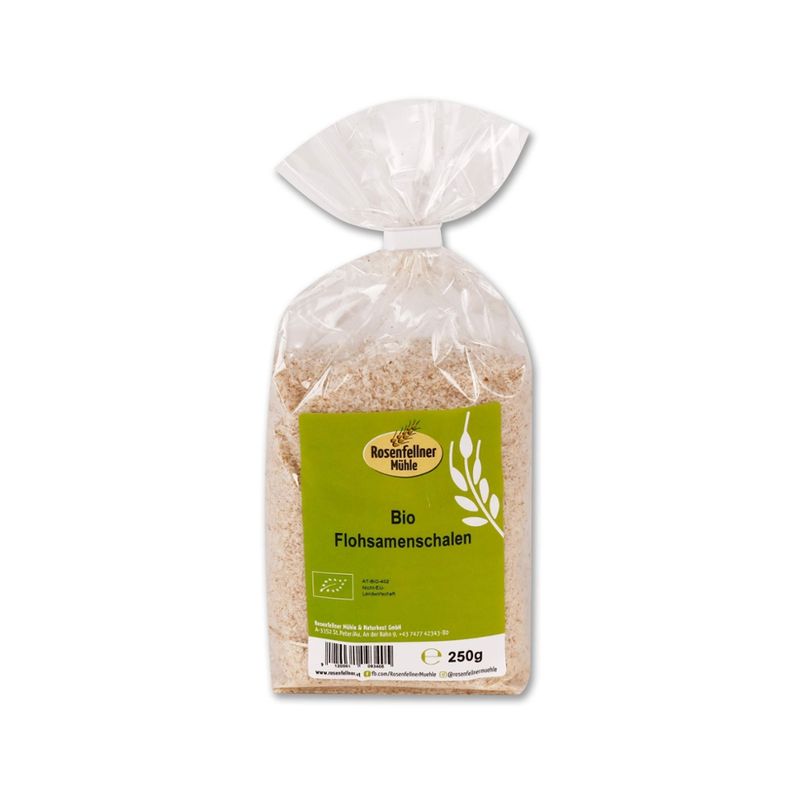 Rosenfellner Mühle & Naturkost Bio Flohsamenschalen 250g - Produktbild