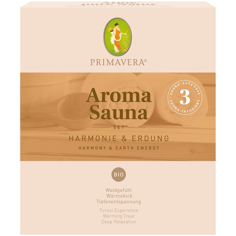 PRIMAVERA Set Aroma Sauna Harmonie & Erdung - Produktbild