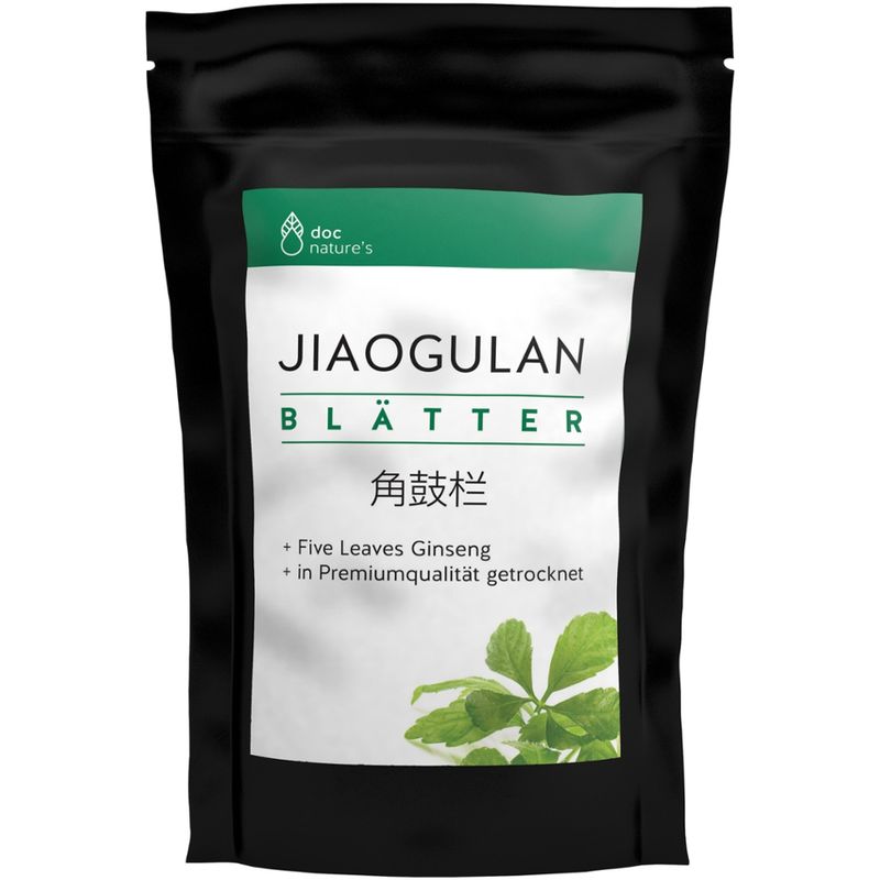 GESUND & Leben Reformqualität seit 1995 doc nature’s Jiaogulan Blätter, lose - Produktbild