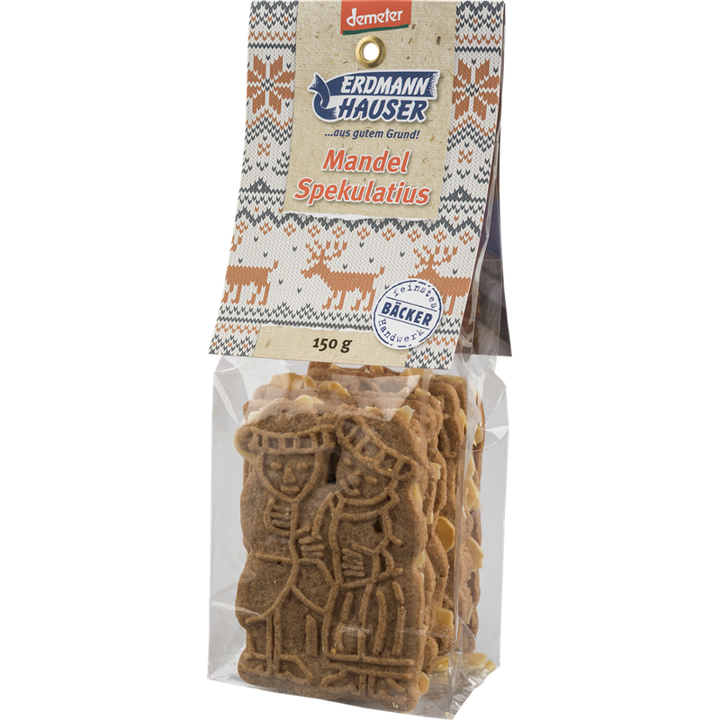 ErdmannHAUSER Getreideprodukte ErdmannHAUSER demeter Spekulatius aus Weizen - Produktbild
